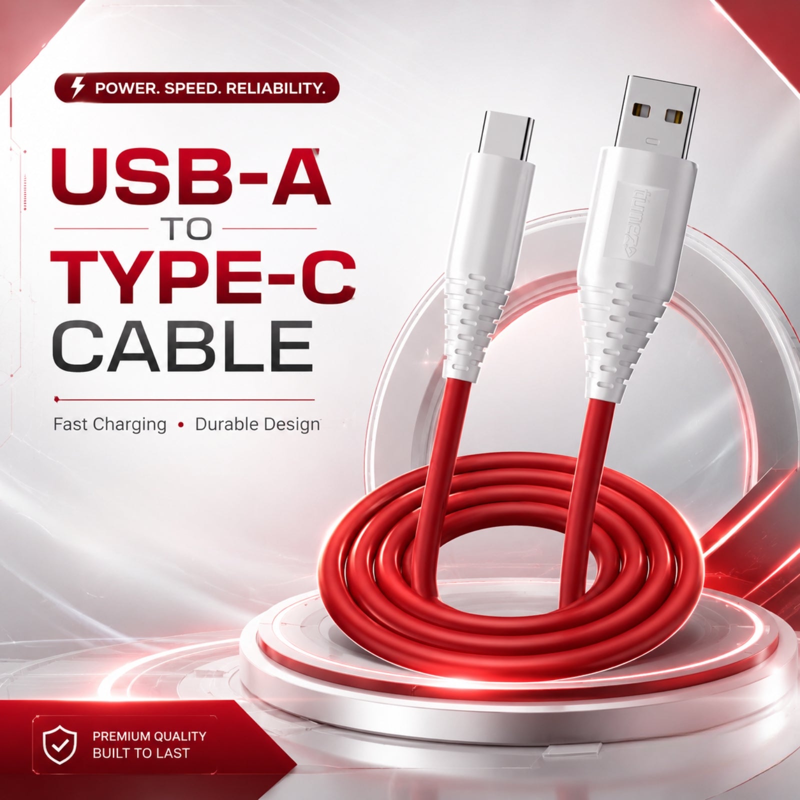Tunez Nexus CB-60 Type C Fast Charging Data Cable