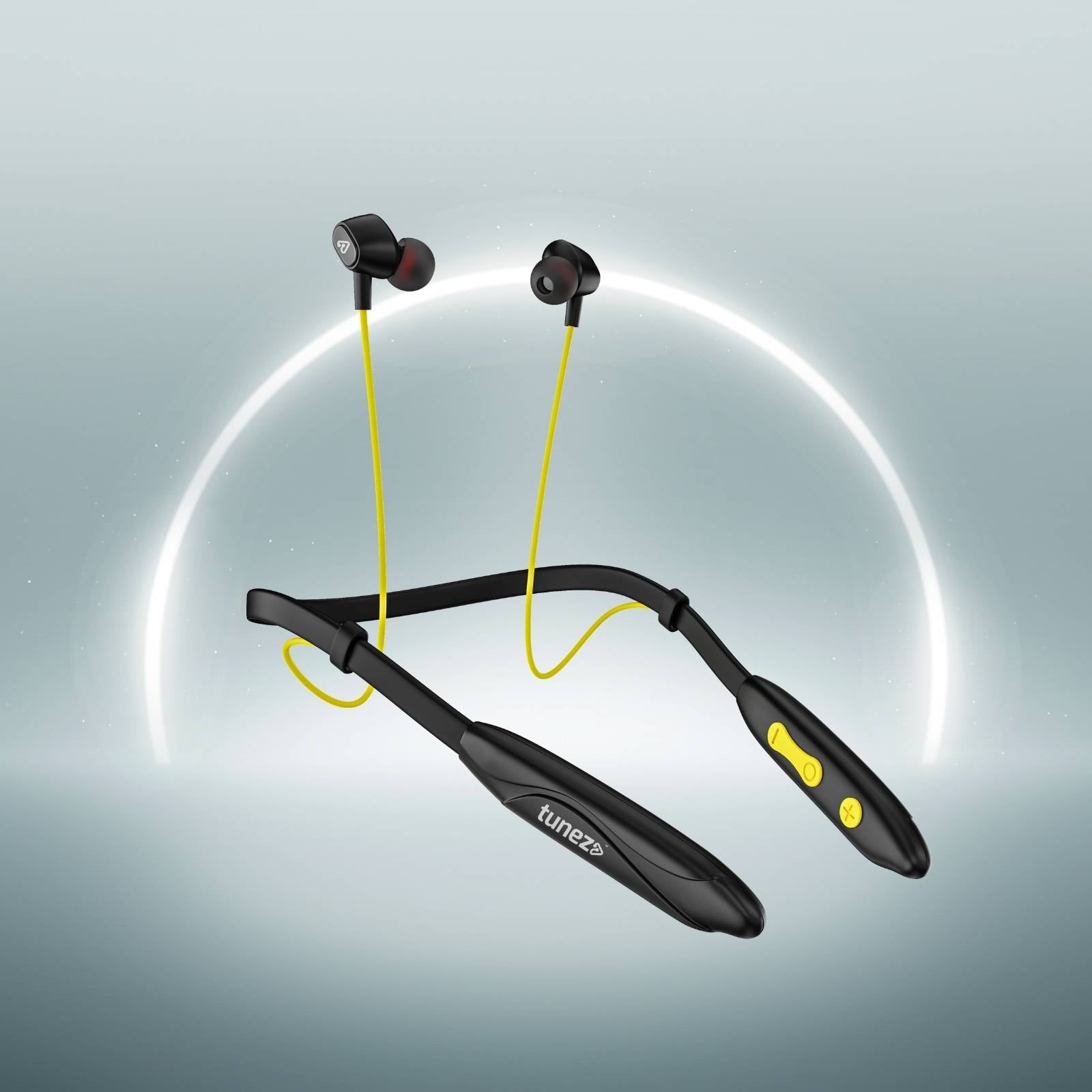 Tunez Rhythm R02 Wireless Neckband | Bluetooth 5.2V