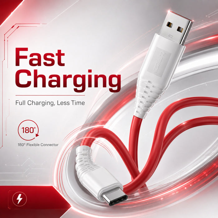 Tunez Nexus CB-60 Type C Fast Charging Data Cable