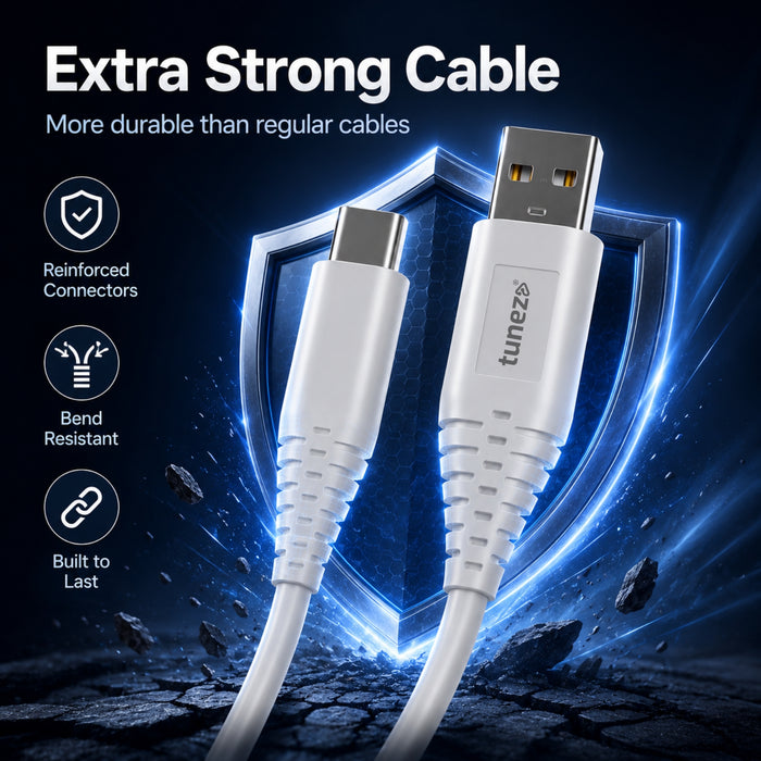 Tunez Nexus C-21 Type C Fast Charging Data Cable