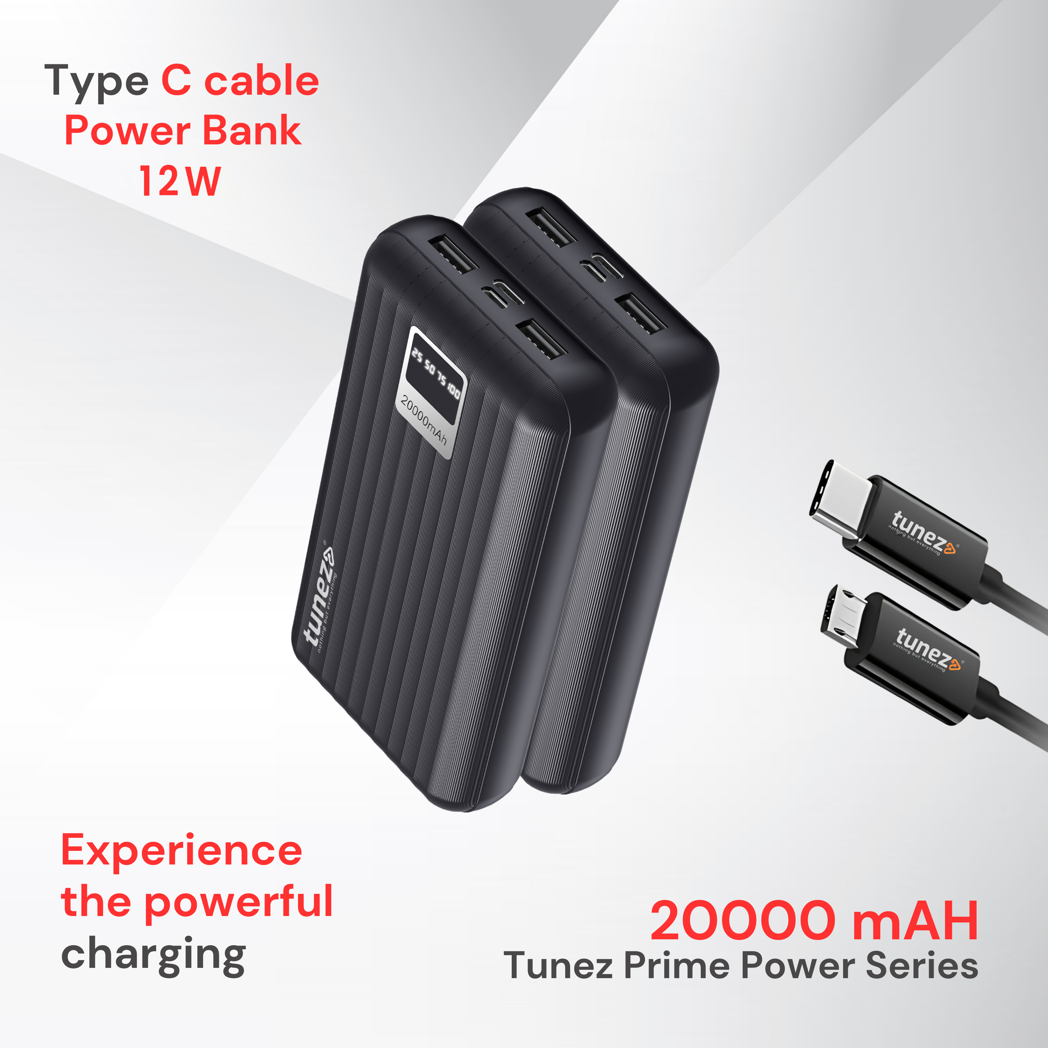 Tunez Prime Power Series PB2231 Power Bank