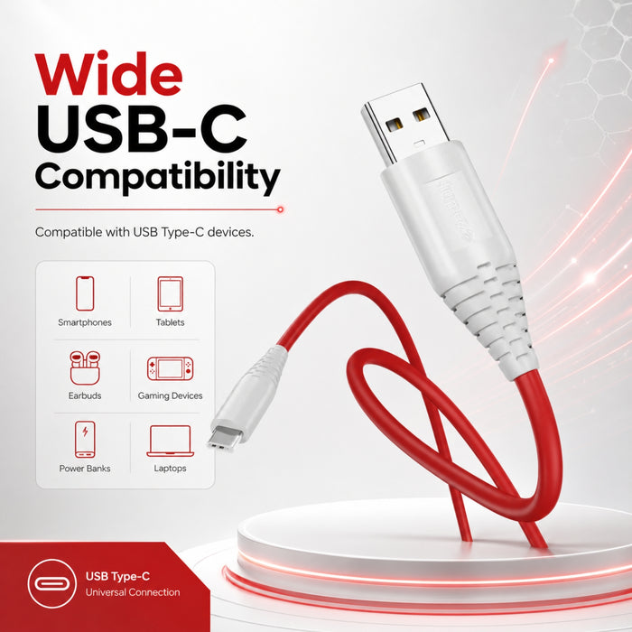 Tunez Nexus CB-70 Type C Fast Charging Data Cable