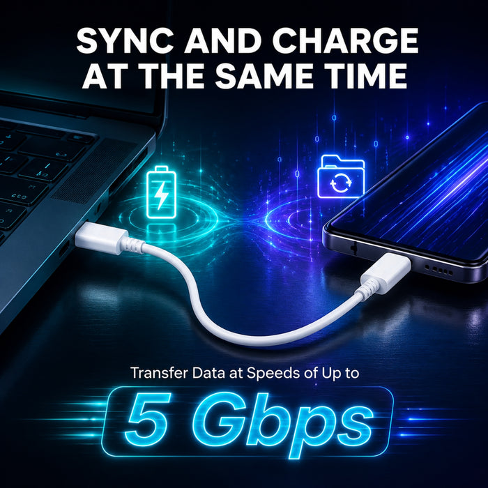 Tunez Nexus DC4114 Type-C to Type-C Data Cable | 45W Fast Charging