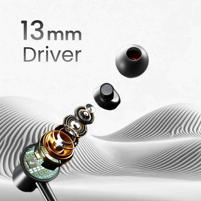 Tunez Rhythm R12 Wireless Neckband | 270mAh Battery, 300+ Hrs Standby