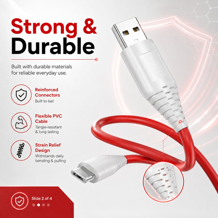 Tunez Nexus CB-70 Type C Fast Charging Data Cable