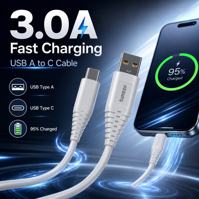 Tunez Nexus C-21 Type C Fast Charging Data Cable