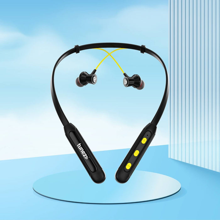 Tunez Rhythm R04 Wireless Neckband | 250+Hrs Standby Time