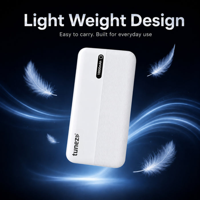 Tunez P03 10000mAh Power Bank | 12W Max Output