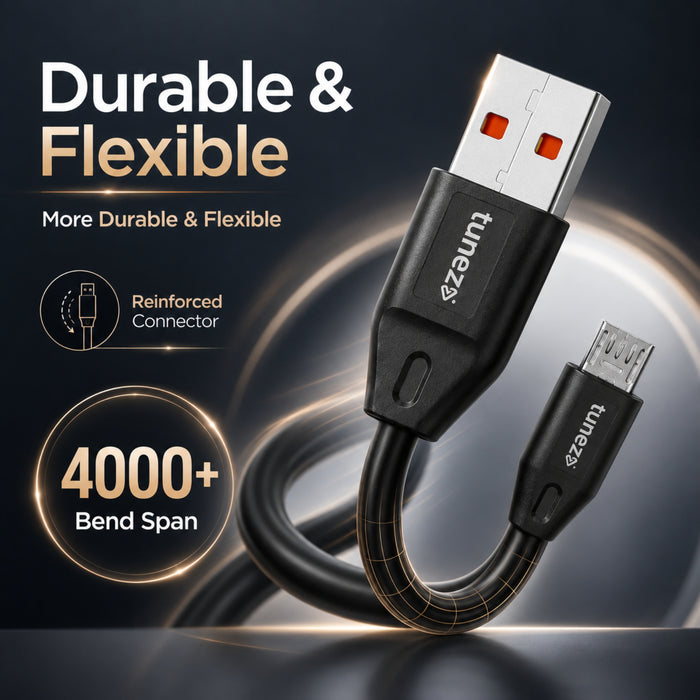 Tunez Nexus DC1101 USB-A to Micro USB 2.4A Data Cable