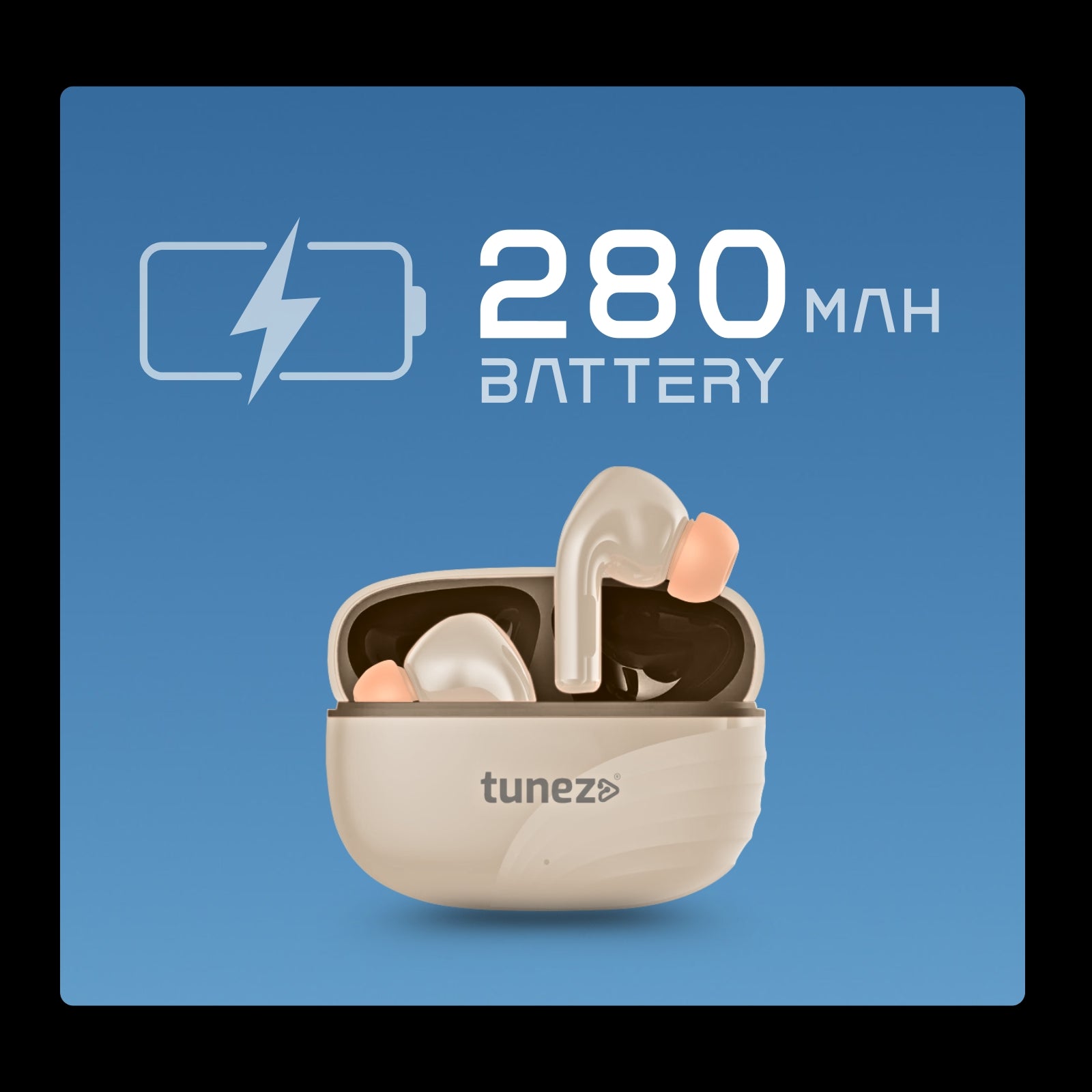 Tunez Elements E06 – True Wireless Earbuds | Bluetooth 5.0