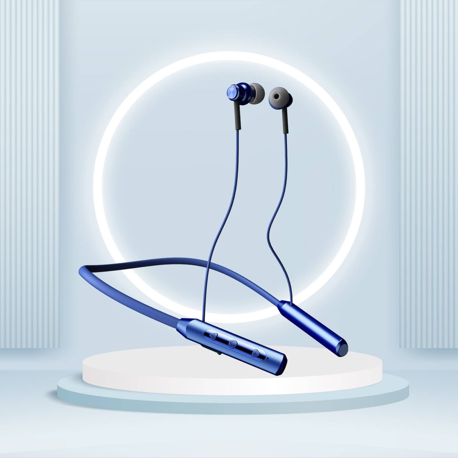 Tunez Rhythm R06 Wireless Neckband | 5.2 V, 400+ Hrs Standby