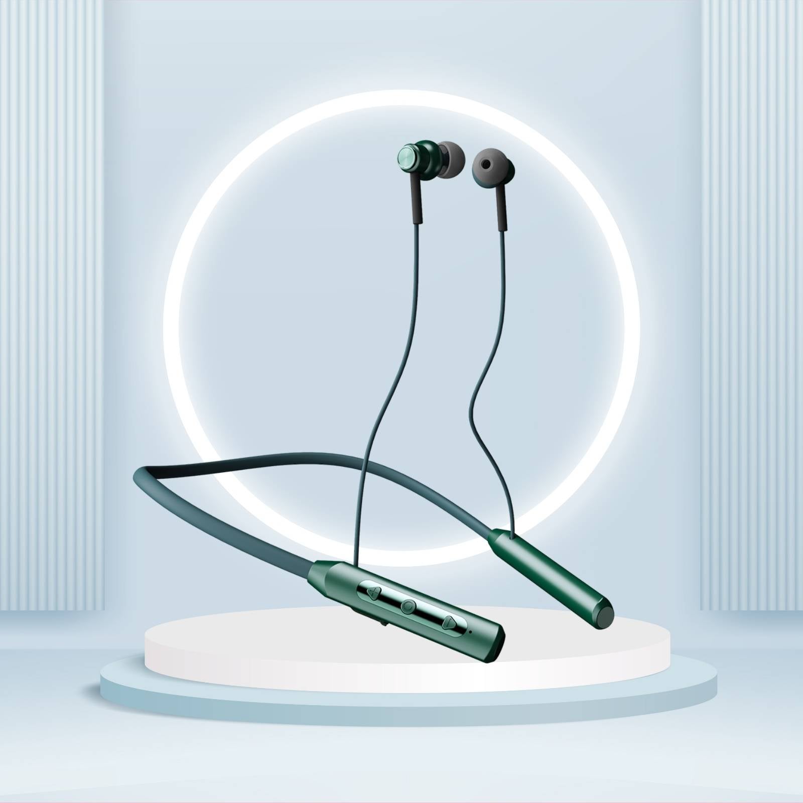 Tunez Rhythm R06 Wireless Neckband | 5.2 V, 400+ Hrs Standby