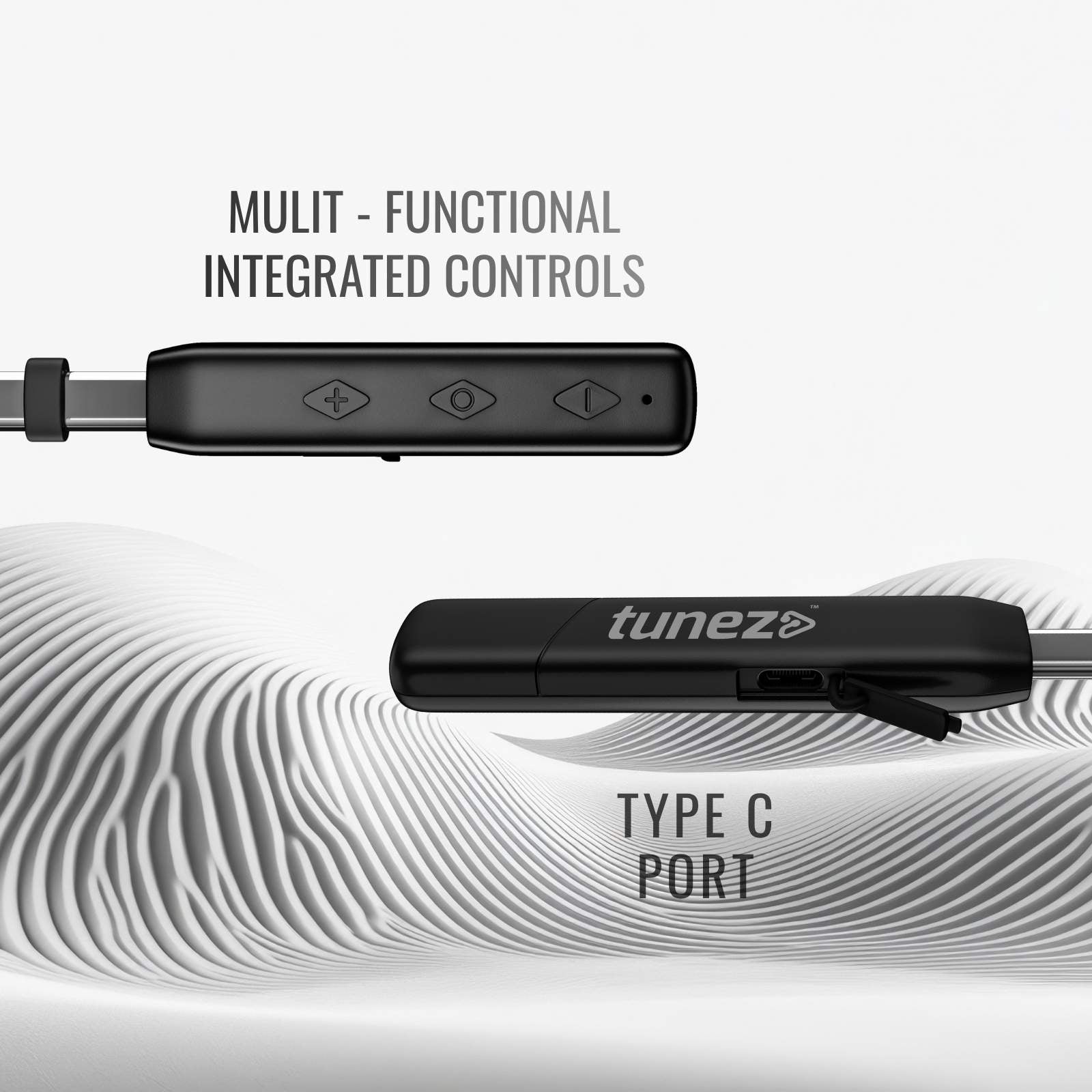 Neckband with multi-functionalities