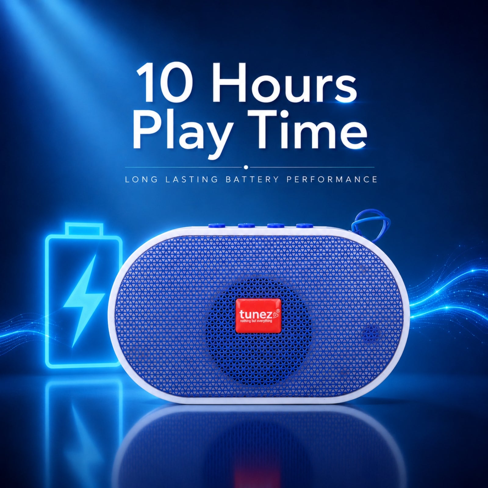 10Hrs Music Playtime
