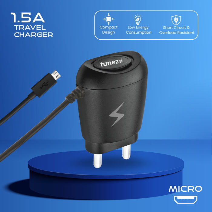 W906 – 1.5A Travel Charger