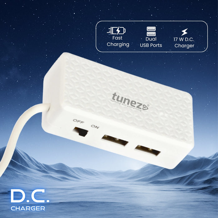 CC2117 - 17W Dual USB DC Charger