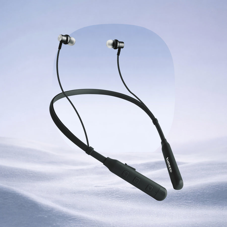 Tunez Rhythm R08 Bluetooth Neckband | 30Hrs Playtime