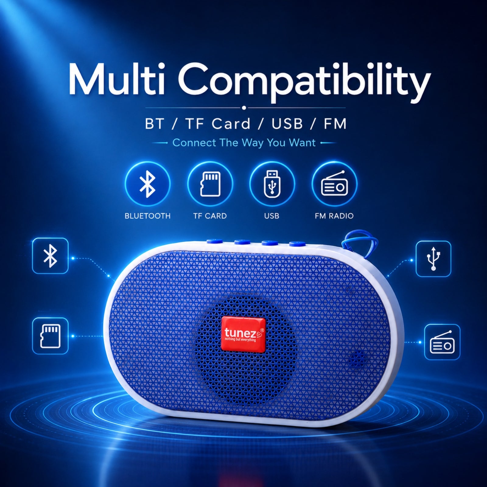 Multi Compatibility bluetooth speaker