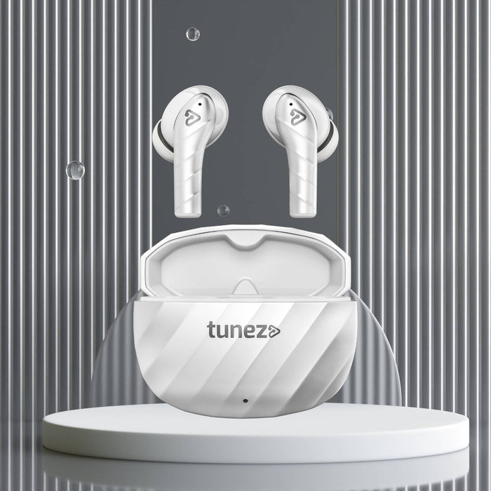 Tunez Elements E02 Wireless Earbuds | 16M Range, 11mm Sound