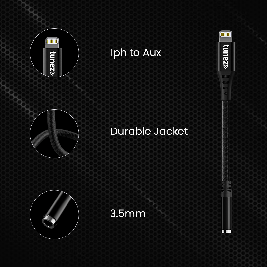 iphone to aux connector data cable