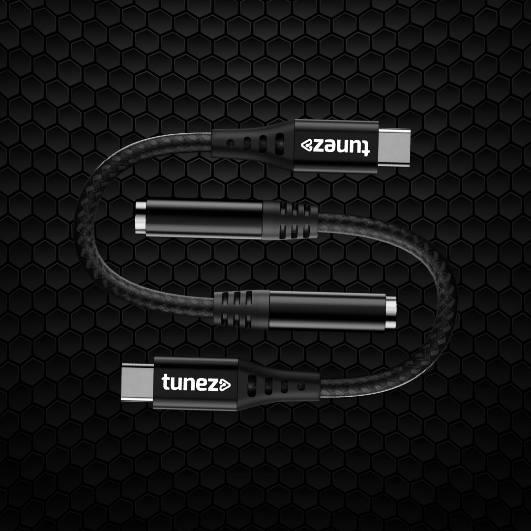 Tunez CB-80 Type C to Aux Connector with DAC