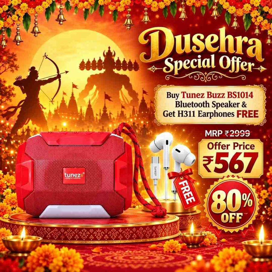 Buy BS1014 Speaker, Get H311 Earphones Free | Dussehra Offer