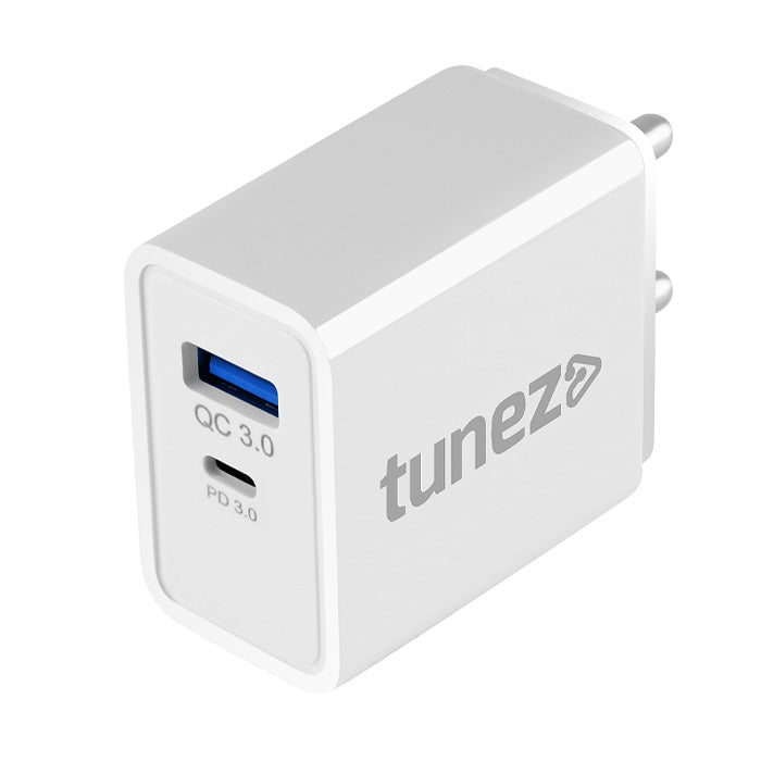 Tunez C40 22.5w QC+PD Fast Charging Adaptor