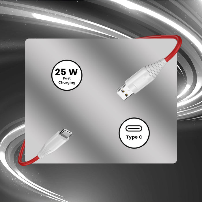 25W fast charging data cable