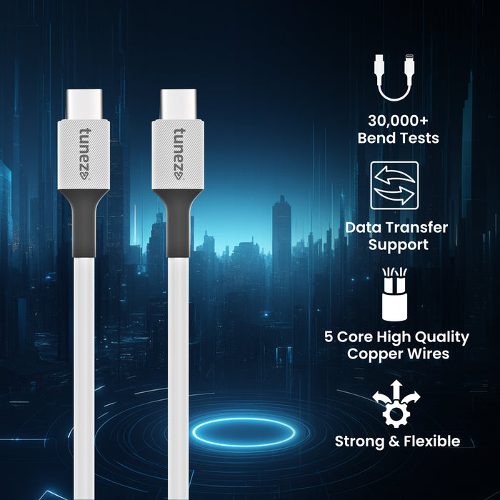DC4923 30W PD Type-C to Type-C Data Cable
