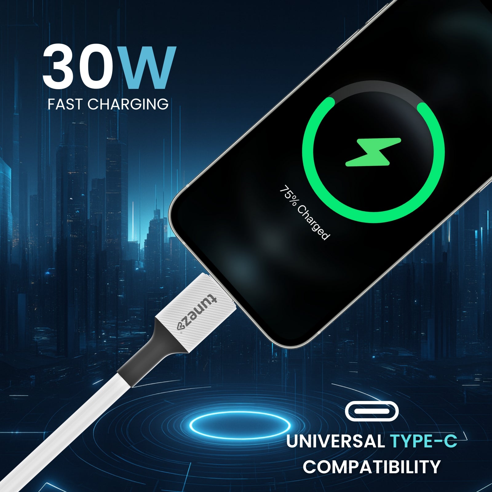 DC4923 30W PD Type-C to Type-C Data Cable