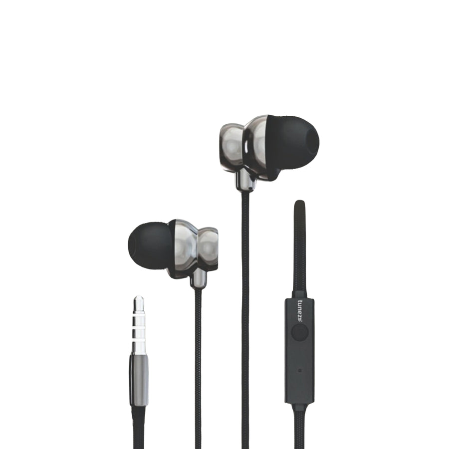 noise cancellation wired earphones