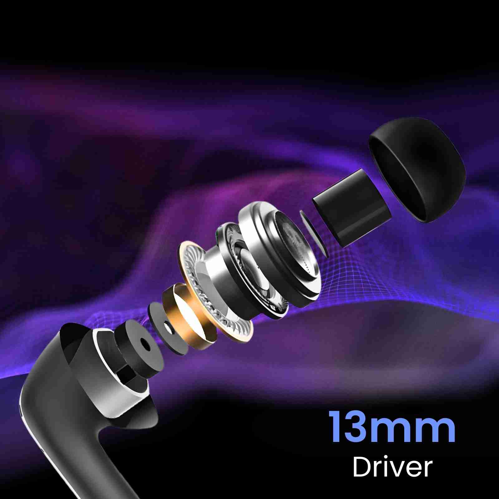 13mm driver of wireless earbuds