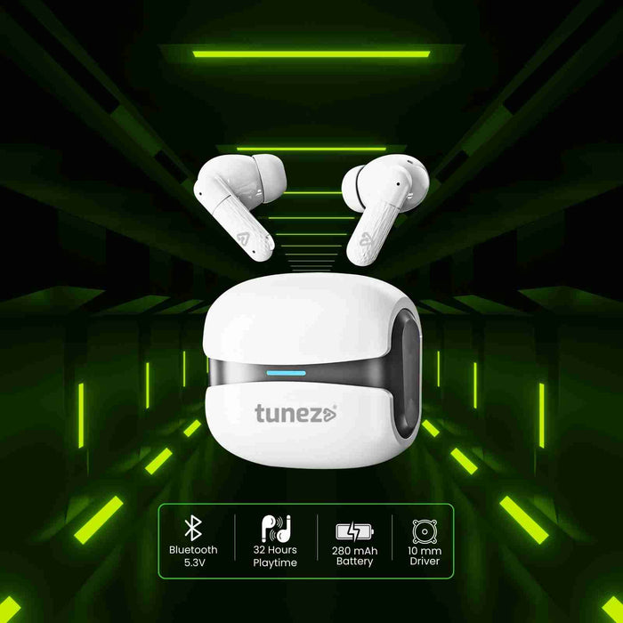 wireless earbuds - white