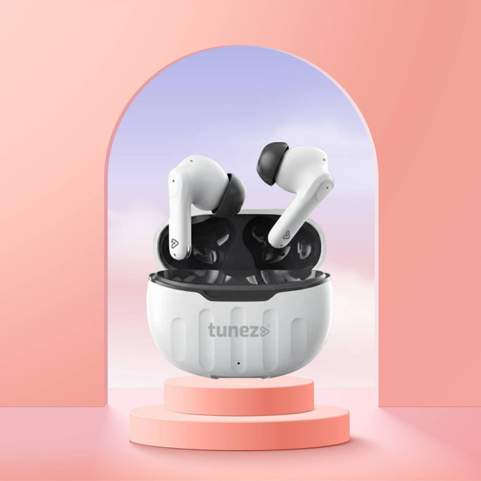 Tunez Elements E14 Wireless Earbuds | 48Hrs Talk Time, 5.3V