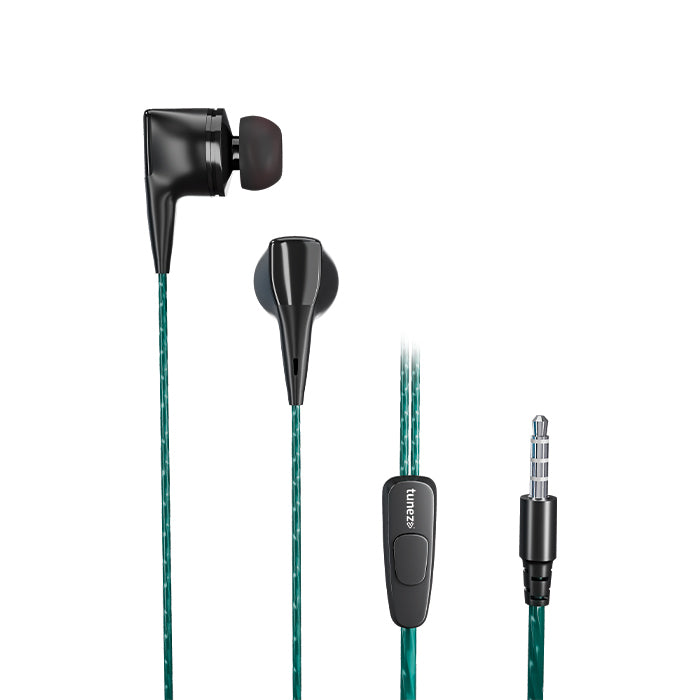 Tunez Dhwani H114 Wired Earphones with Mic