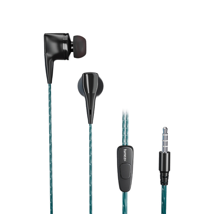 Tunez Dhwani H114 Wired Earphones with Mic