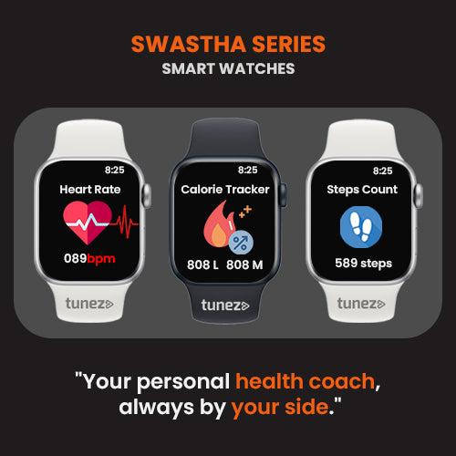 Tunez Swastha S10 Smart Band Watch