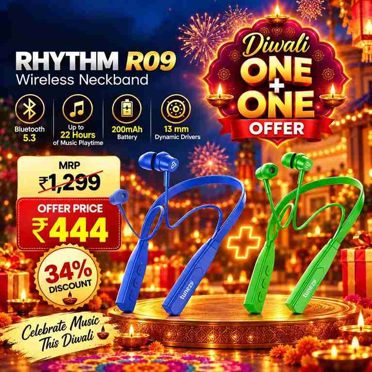 R09 (1+1) Offer for Neckband