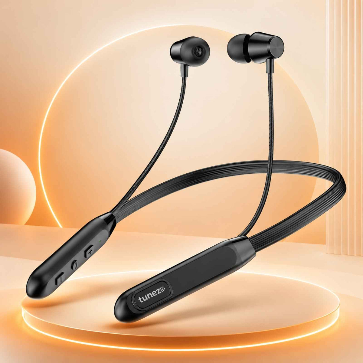 Tunez Rhythm R11 Wireless Neckband with 22H Playtime