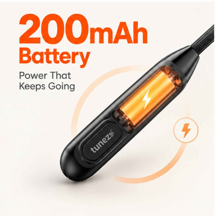 Tunez Rhythm R11 Wireless Neckband with 22H Playtime