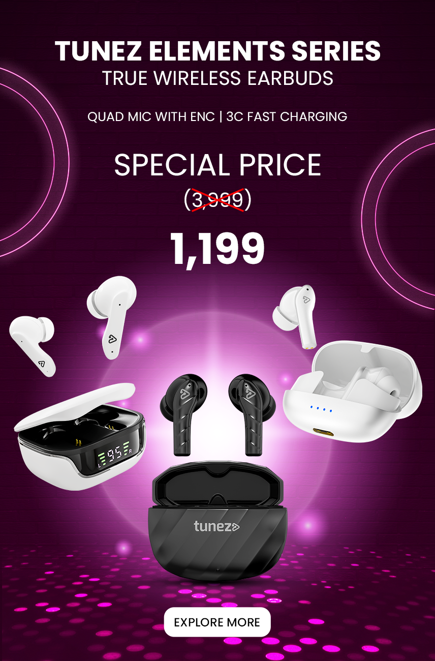 Buy wireless earbuds earphones headphone smart watches online India