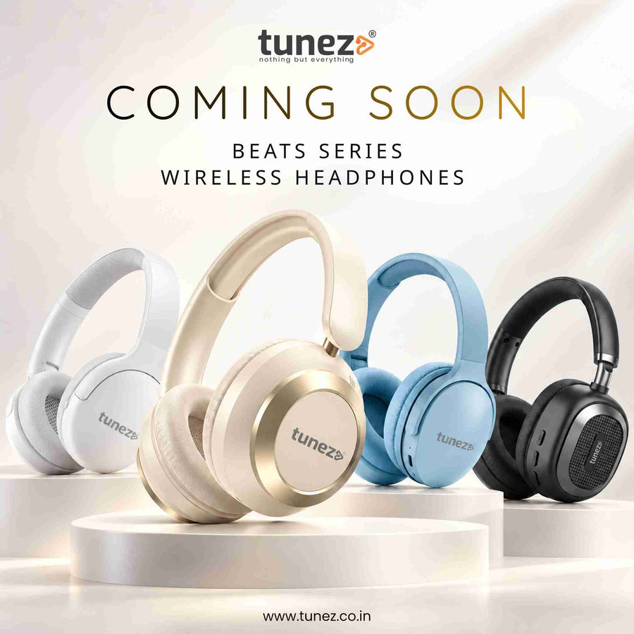 Tunez HS51 Bluetooth Headphones with ANC: Coming Soon