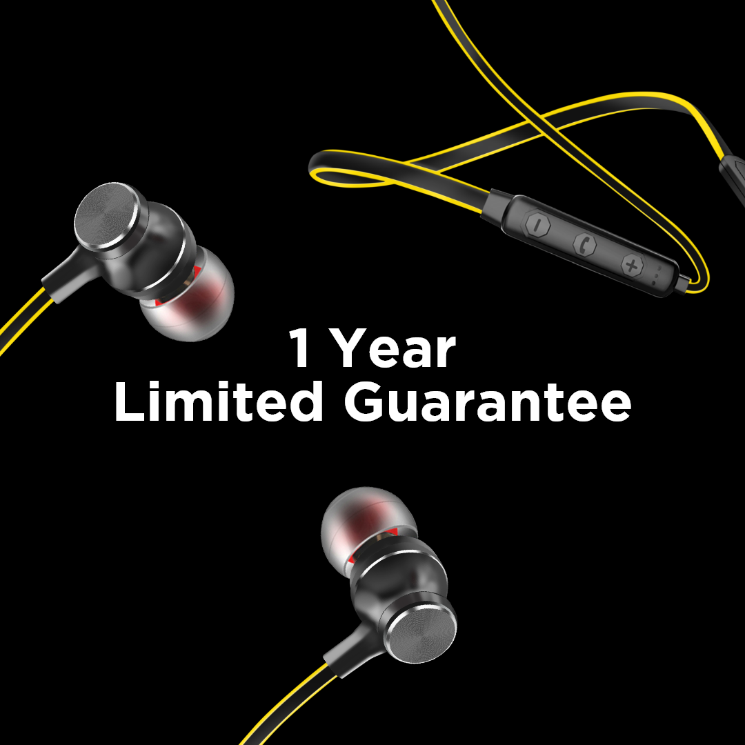 Tunez Rhythm R 27 Wireless Bluetooth Earphone -Neck Band - tunez