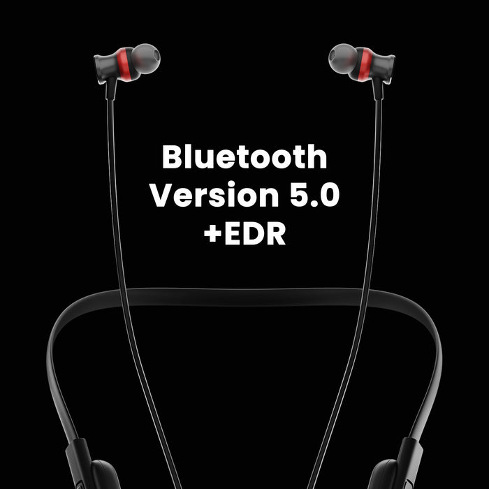 Tunez Rhythm R16 Wireless Bluetooth Earphone - Neck Band - tunez