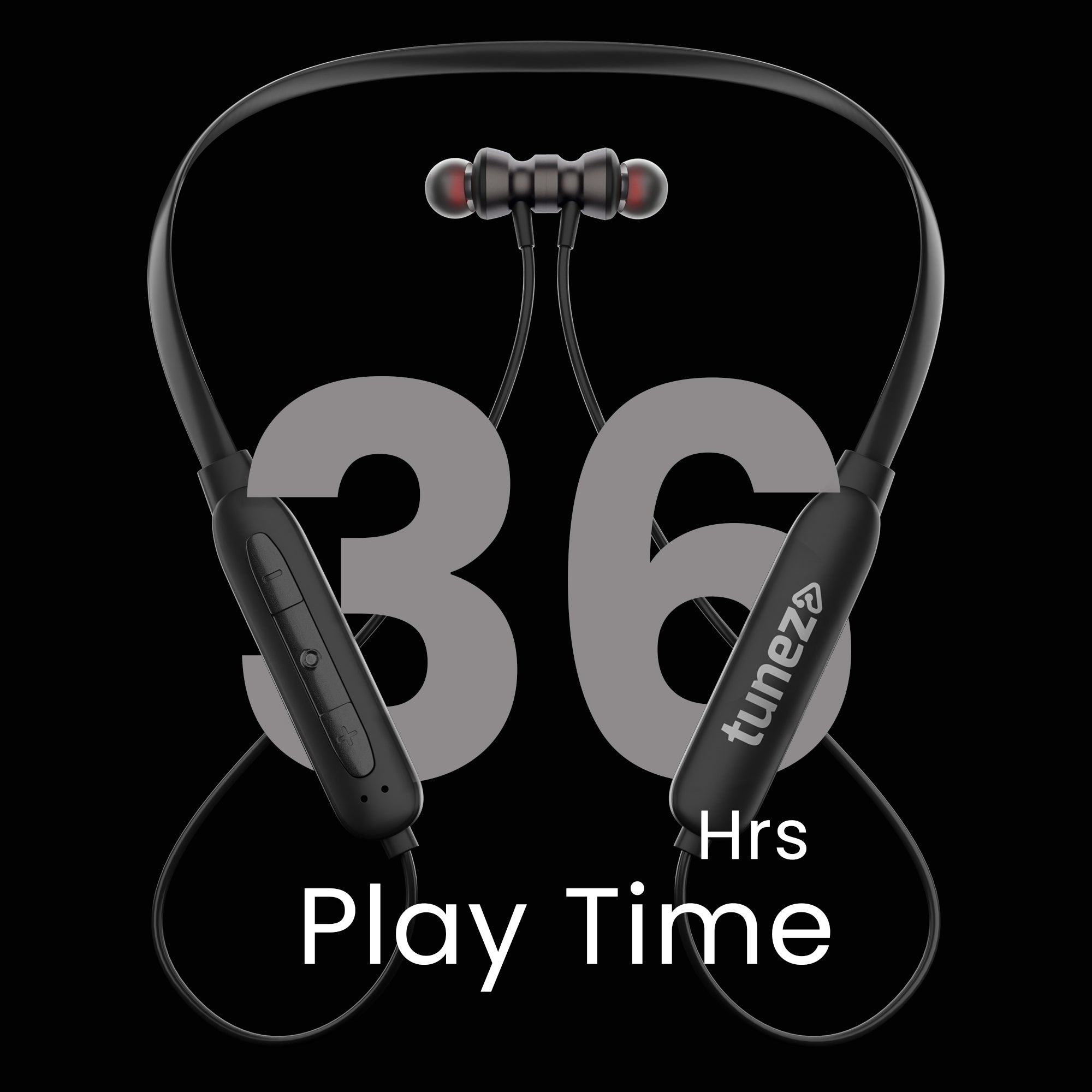 Tunez Rhythm R 31 Wireless Bluetooth Earphone - Neck Band